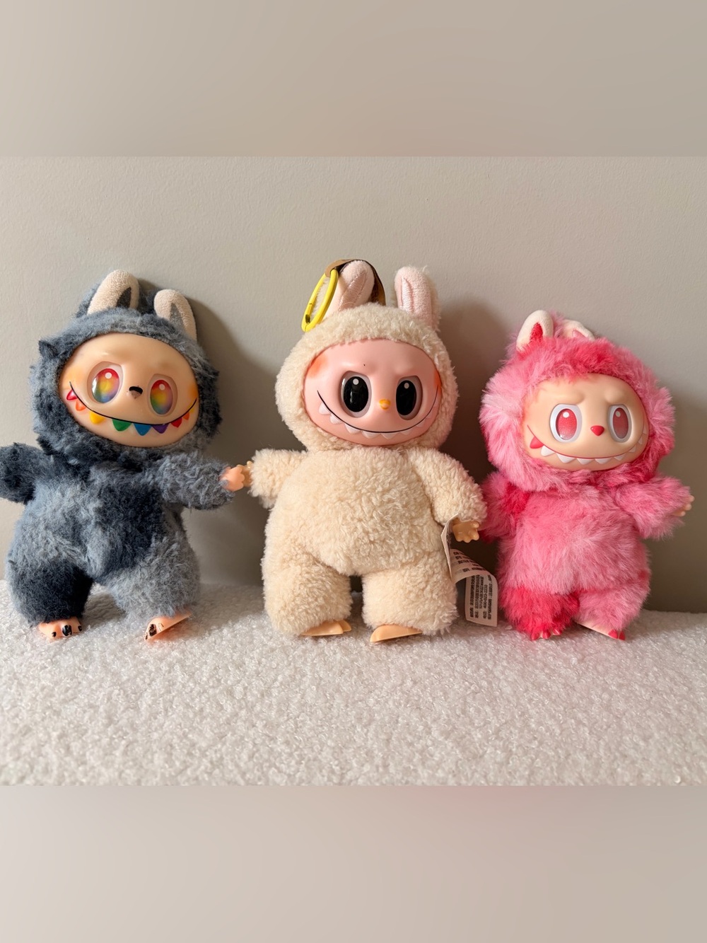 Labubu The Monsters Plush Figures + Original Bags & 1 Card